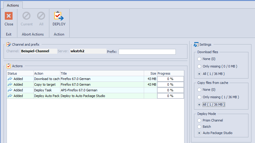 Automatische Erstellung von Softwarepaketen