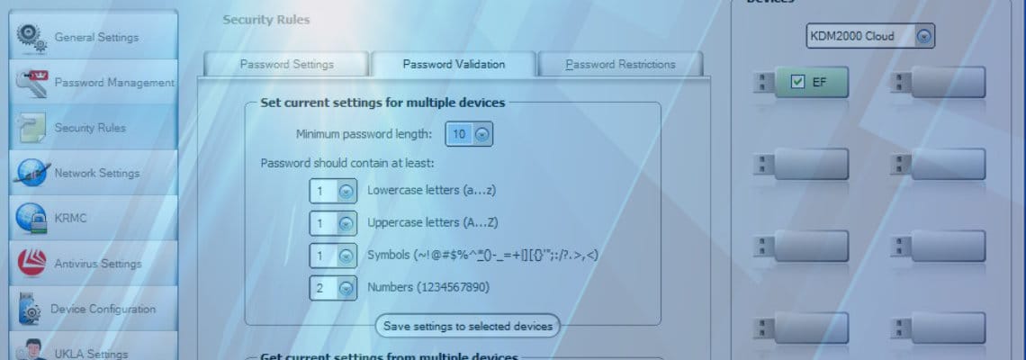 Management von sicheren USb Sticks vom USB Spezialisten optimal.de