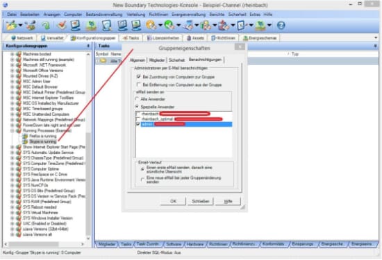 Alarm-Management bei der Softwareverteilung