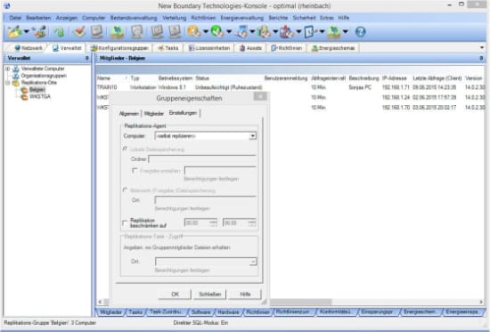 Automatische Replikation bei der Softwareverteilung an Unterstandorte oder Rechner im Internet ohne VPN Anbindung